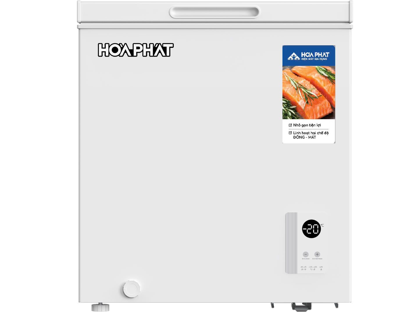 Tủ đông mini Hòa Phát HPF AN666 66 lít