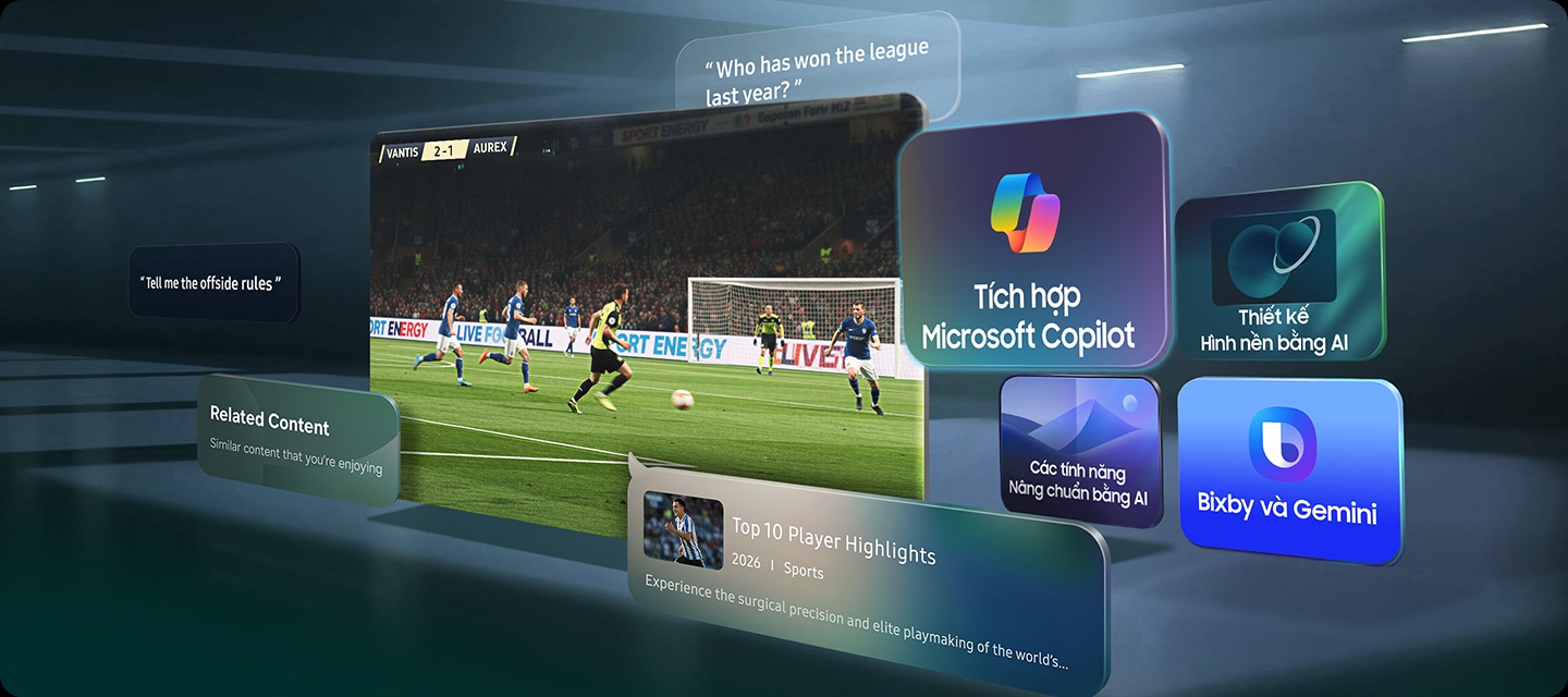 Smart Tivi Samsung Crystal UHD AI 4K 85 inch 85U8500H