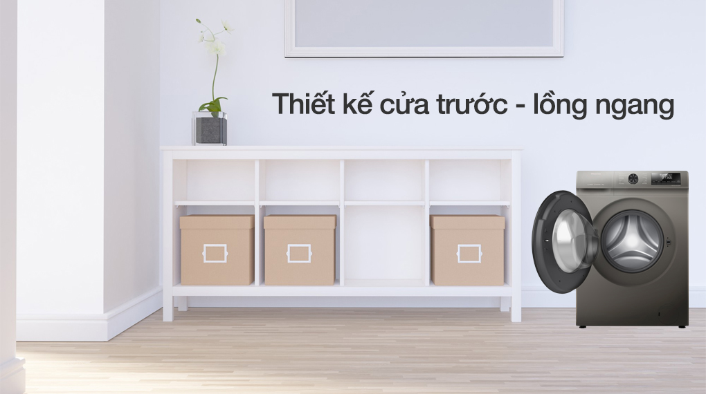 Máy giặt Hisense Inverter 8.5 kg WFQP8523BT Máy giặt Hisense Inverter 8.5 kg WFQP8523BT