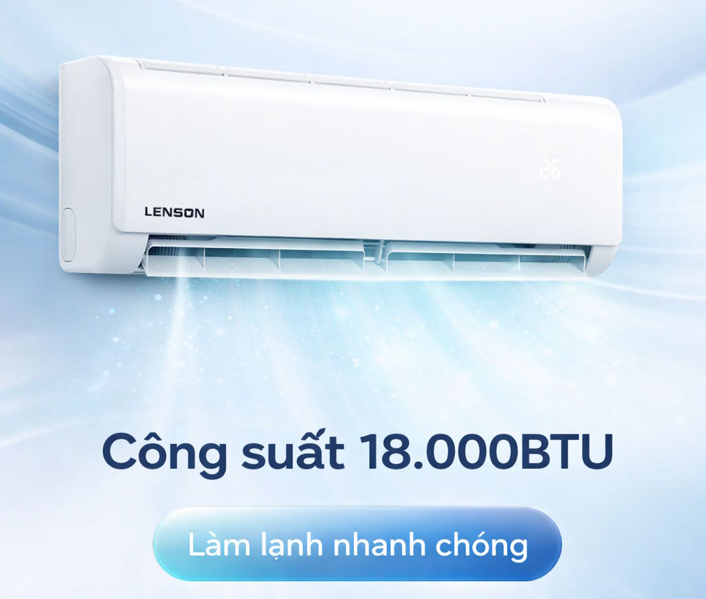 Điều hòa Lenson 1 chiều 18000BTU LF-18CX1
