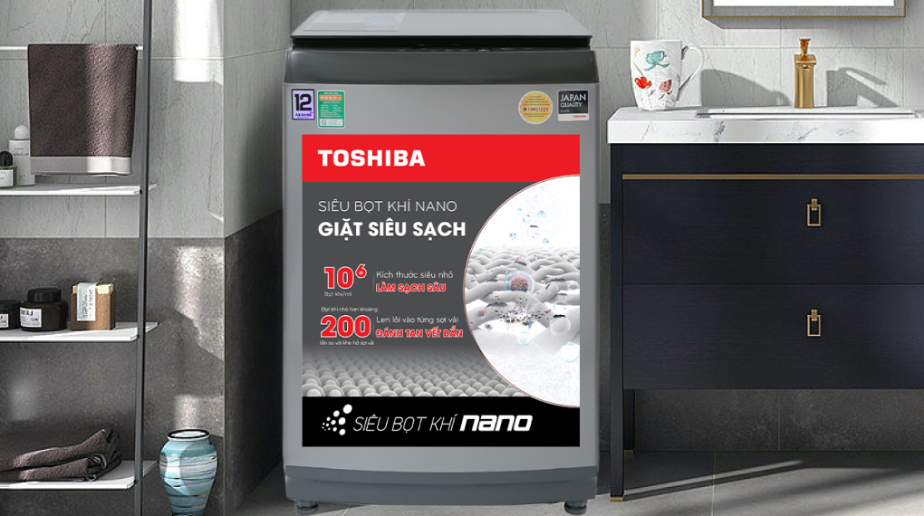 Máy giặt Toshiba Inverter 12 kg AW-DUK1300KV(SG)