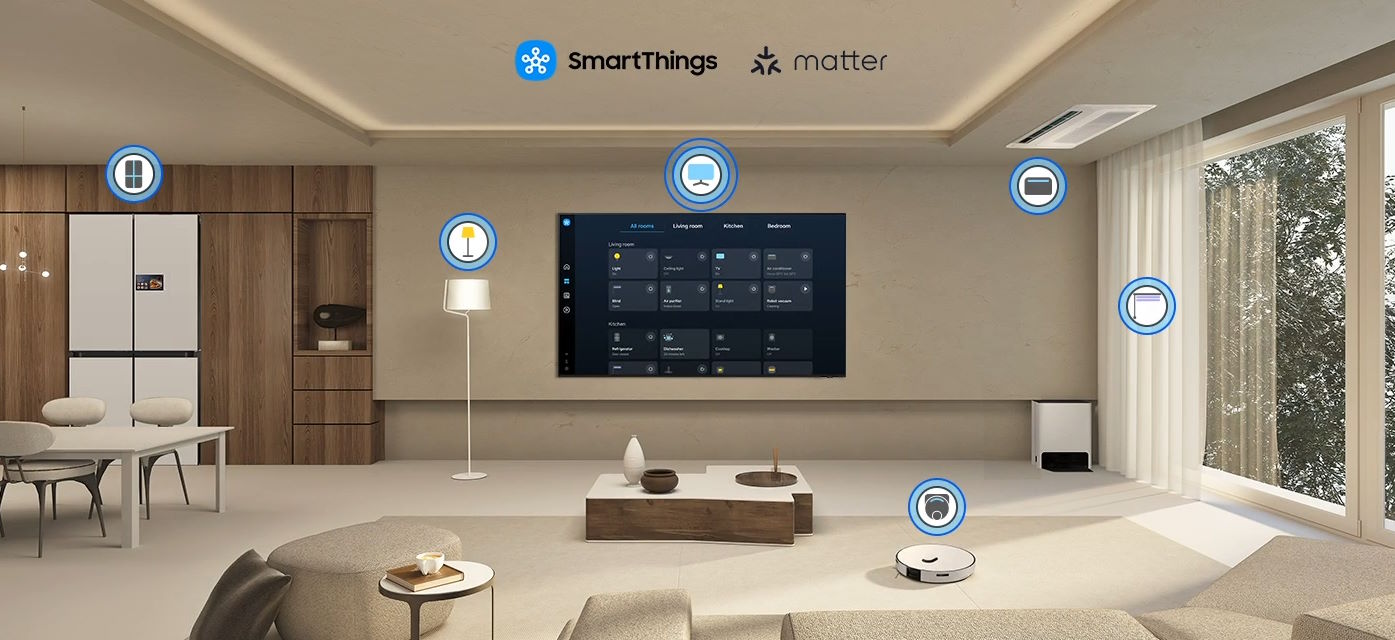 Smart Tivi Mini LED Samsung AI 4K 75 inch UA75M80HA