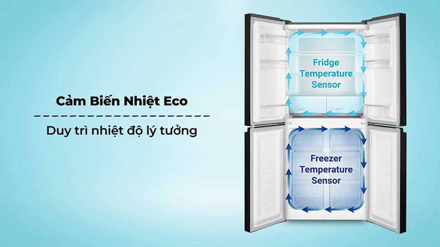 Tủ lạnh Hitachi Inverter 422 lít HR4N7462DSDXVN Tủ lạnh Hitachi Inverter 422 lít HR4N7462DSDXVN