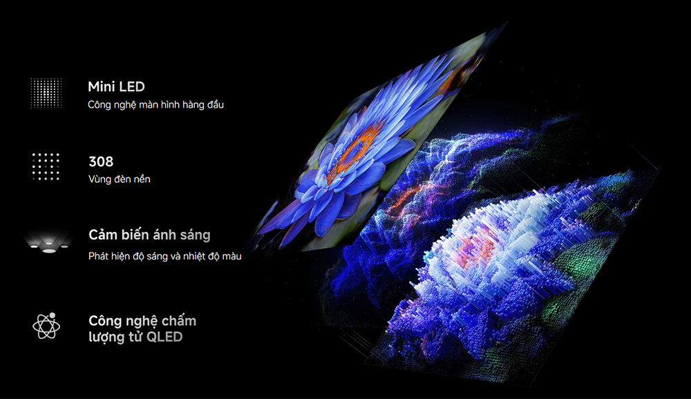 Google Tivi QD-MiniLED Xiaomi S 4K 55 inch L55MC-SSEA Google Tivi QD-MiniLED Xiaomi S 4K 55 inch L55MC-SSEA
