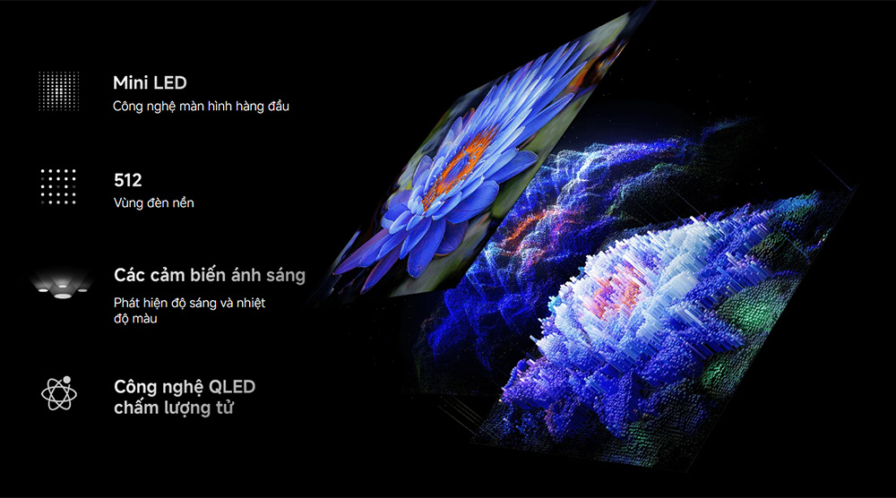 Google Tivi QD-MiniLED Xiaomi S 4K 75 inch L75MC-SSEA