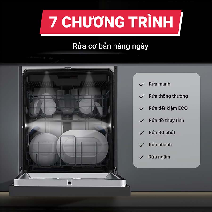 Máy rửa bát độc lập Hafele HDW-F601G