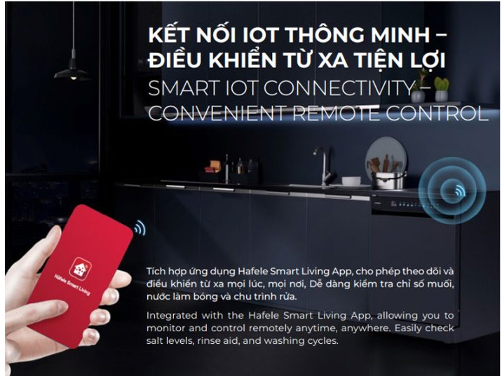 Máy rửa bát độc lập Hafele HDW-F6072B