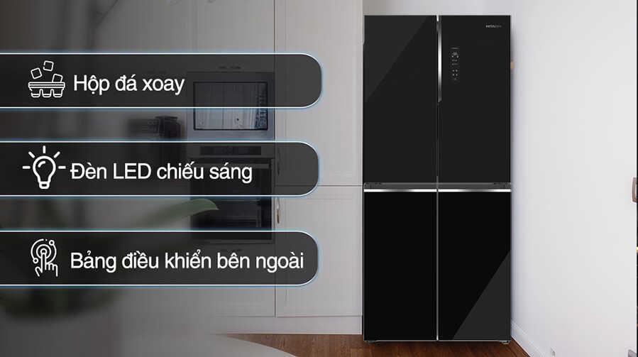 Tủ lạnh Hitachi Inverter 466 lít HR4N7522DSGBVN