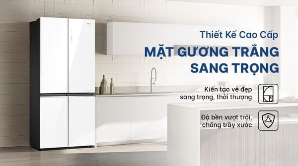 Tủ lạnh Aqua Inverter 529 lít Multi Door AQR-M600XA(WGC) Tủ lạnh Aqua Inverter 529 lít Multi Door AQR-M600XA(WGC)