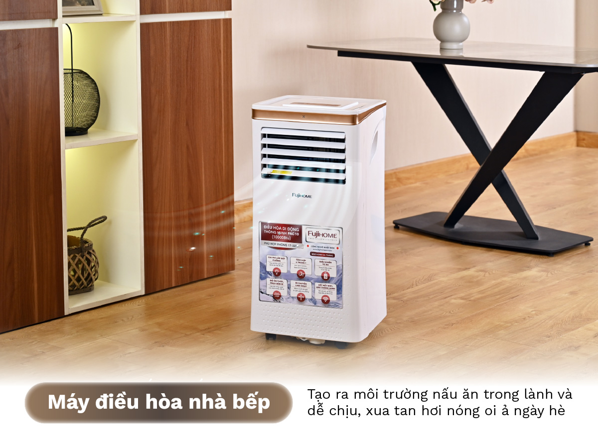 Điều hoà di động thông minh Fujihome PAC10