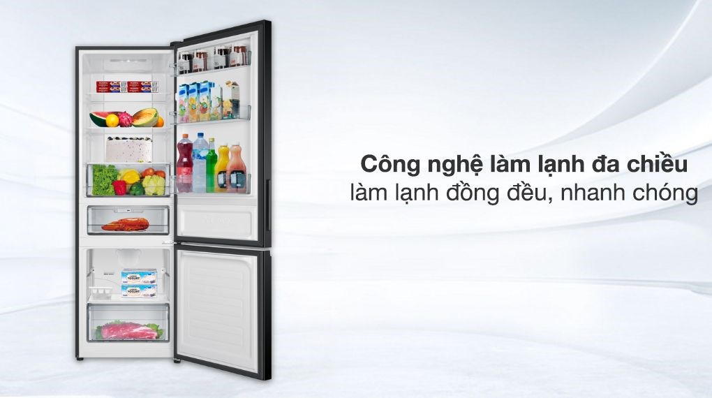 Tủ lạnh Aqua Inverter 292 lít AQR-B360MA(SLB) Tủ lạnh Aqua Inverter 292 lít AQR-B360MA(SLB)