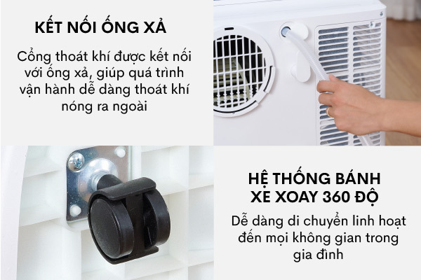 Điều hòa di động thông minh FujiE MPAC12