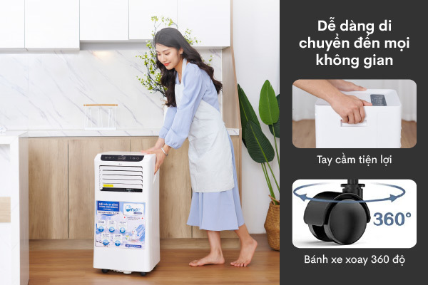 Điều hòa di động thông minh FujiE MPAC10