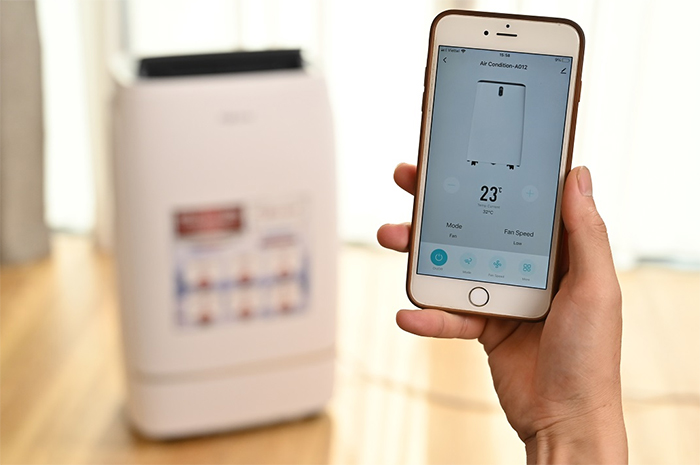 Điều hòa di động thông minh FujiHome PAC12 Điều hòa di động thông minh FujiHome PAC12