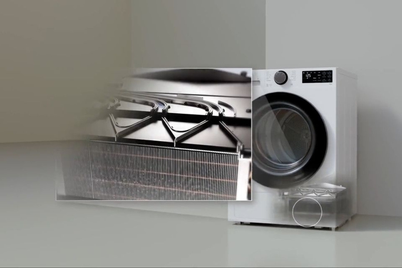 Máy sấy bơm nhiệt LG Inverter 12kg RX12VHP5S1