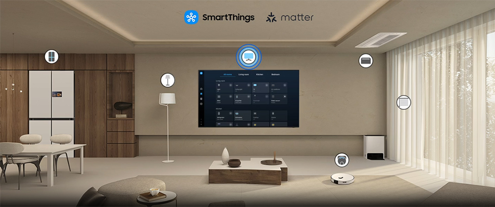 Smart Tivi Neo QLED Samsung AI 4K 85 inch QA85QN70HA