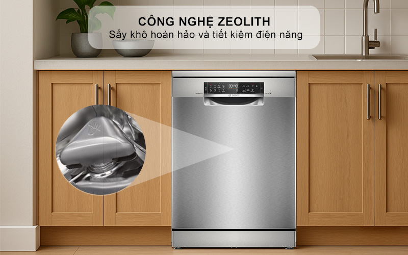 Máy rửa bát 14 bộ Bosch SMS6ZCI01P