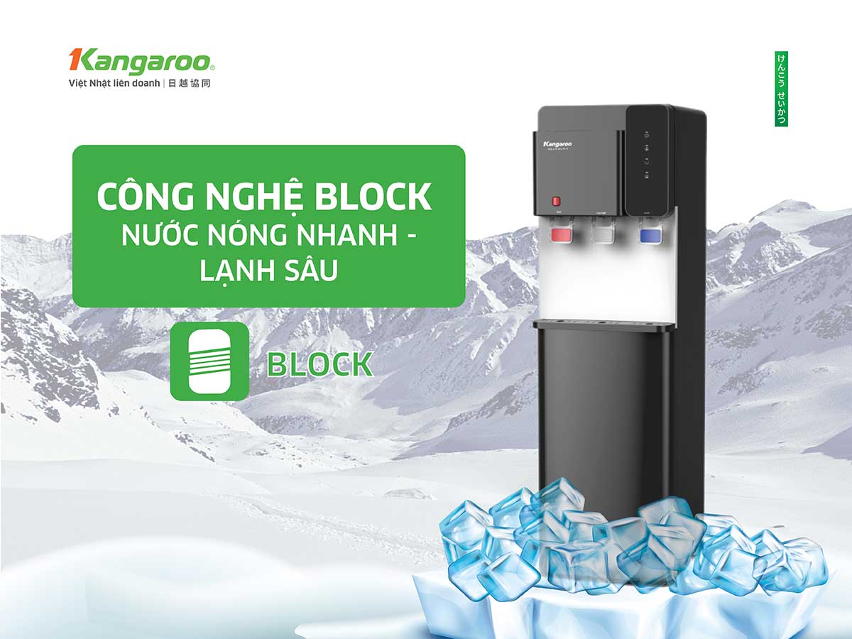Cây nước nóng lạnh Kangaroo KG699A3