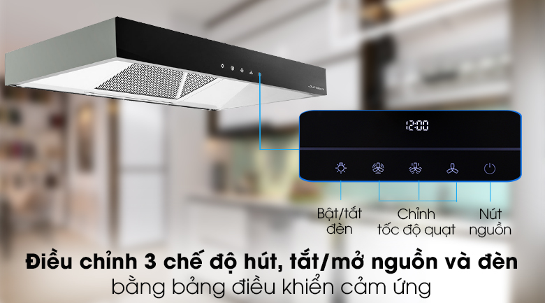 Máy hút mùi âm tủ Junger H-90