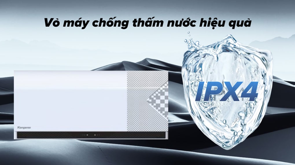 Bình nước nóng gián tiếp Kangaroo 15 lít 2500W KG79A1 Bình nước nóng gián tiếp Kangaroo 15 lít 2500W KG79A1