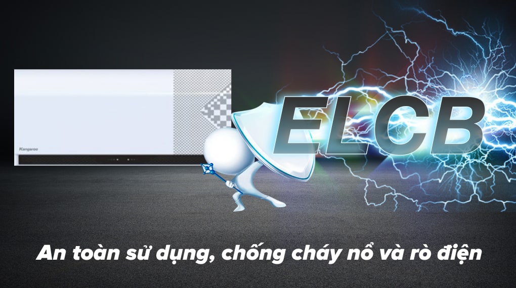 Bình nước nóng gián tiếp Kangaroo 15 lít 2500W KG79A1 Bình nước nóng gián tiếp Kangaroo 15 lít 2500W KG79A1