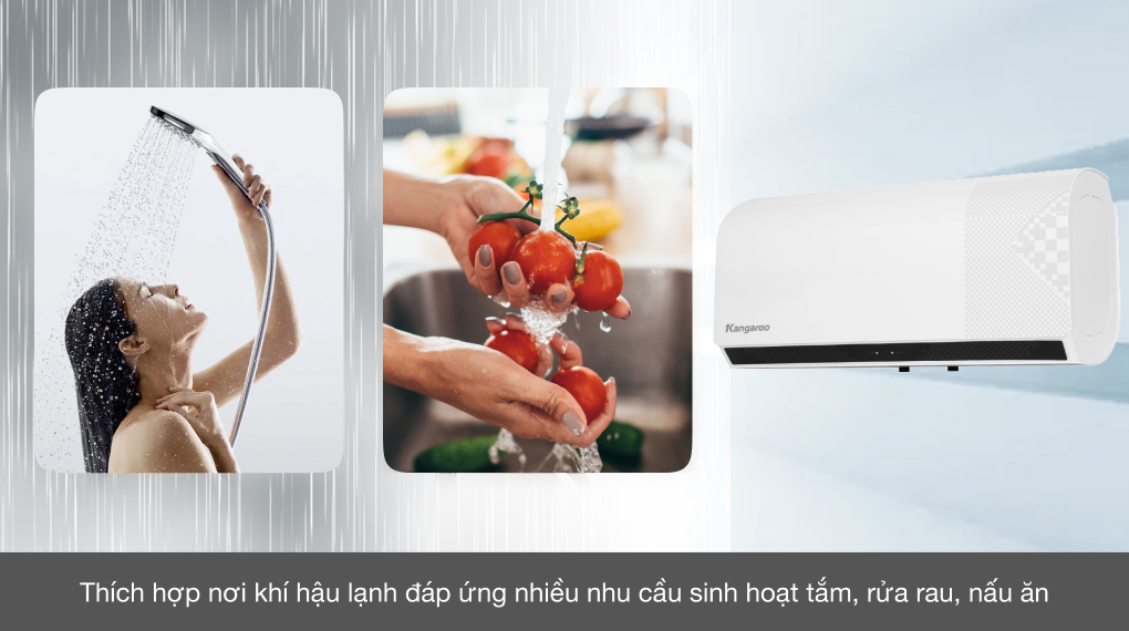 Bình nước nóng gián tiếp Kangaroo 22 lít 2500W KG79A2