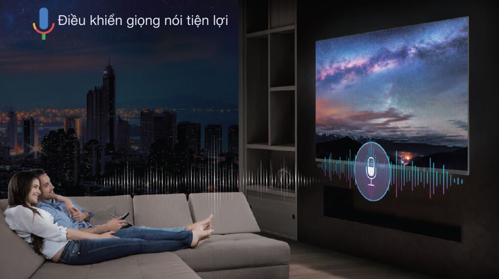 Google Tivi QLED Aqua 4K 50 inch AQT50S800UX