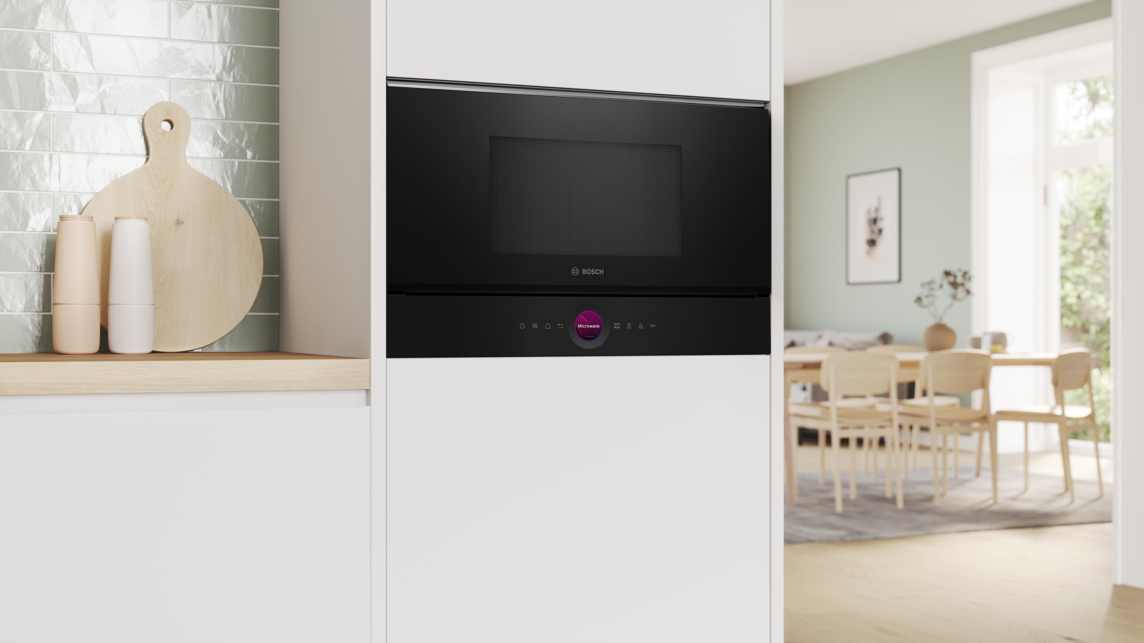 Lò vi sóng âm tủ có nướng Bosch BEL7321B1 Series 8