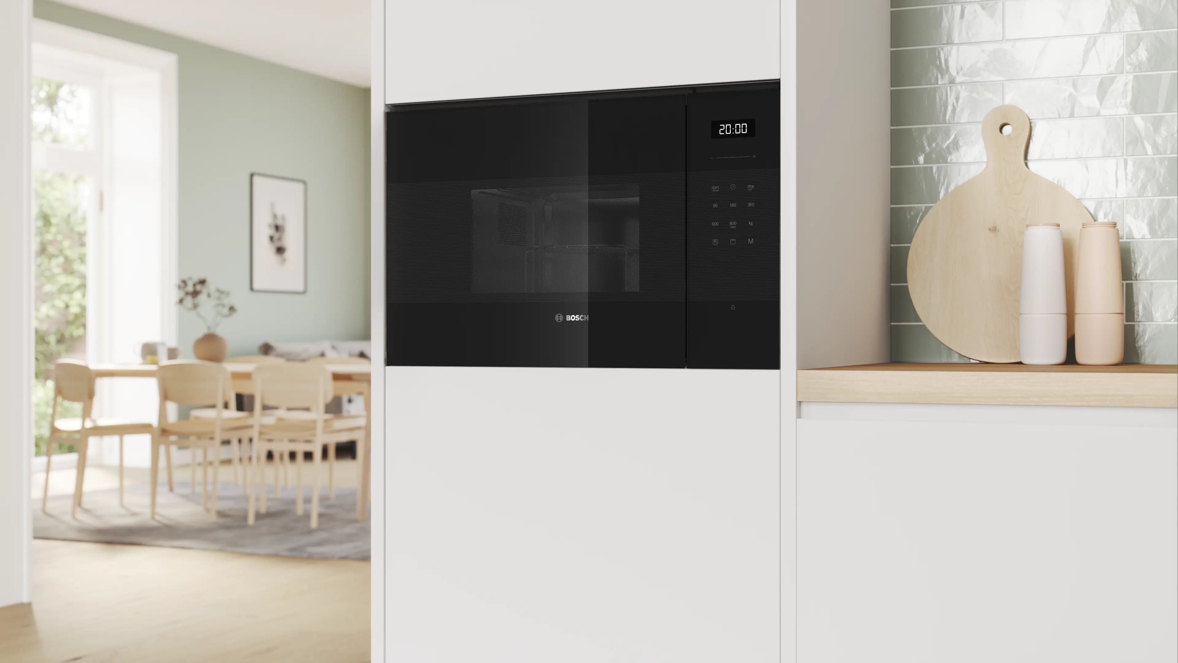 Lò vi sóng âm tủ Bosch BEL524MB2 Serie 6 Lò vi sóng âm tủ Bosch BEL524MB2 Serie 6