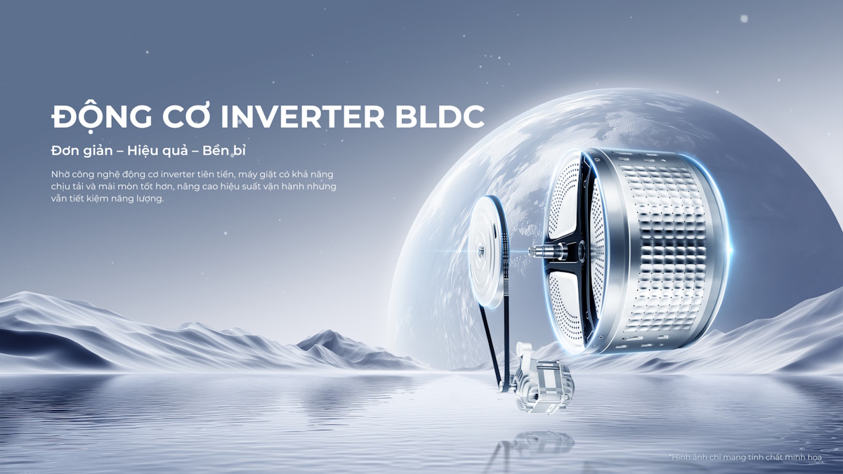Máy giặt Aqua Inverter 10kg AW10-BP4657M(B)