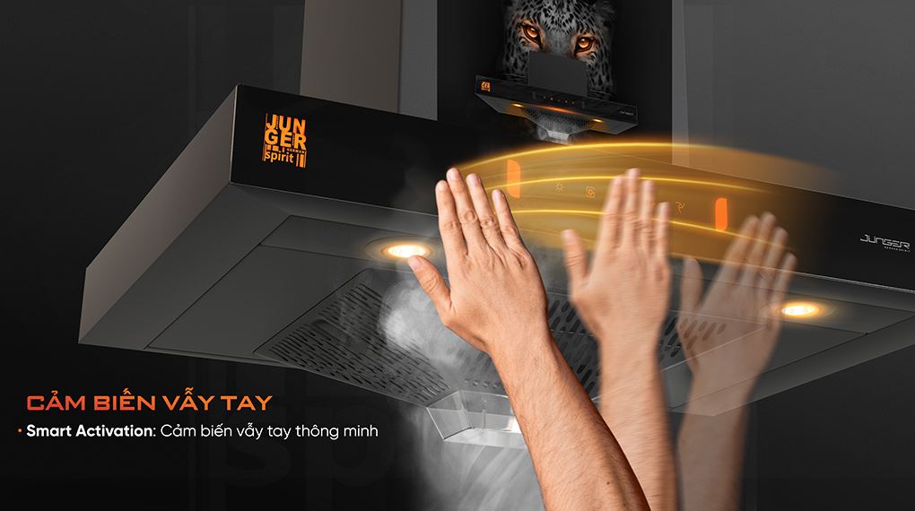 Máy hút mùi áp tường Junger Leopard HRJ-702