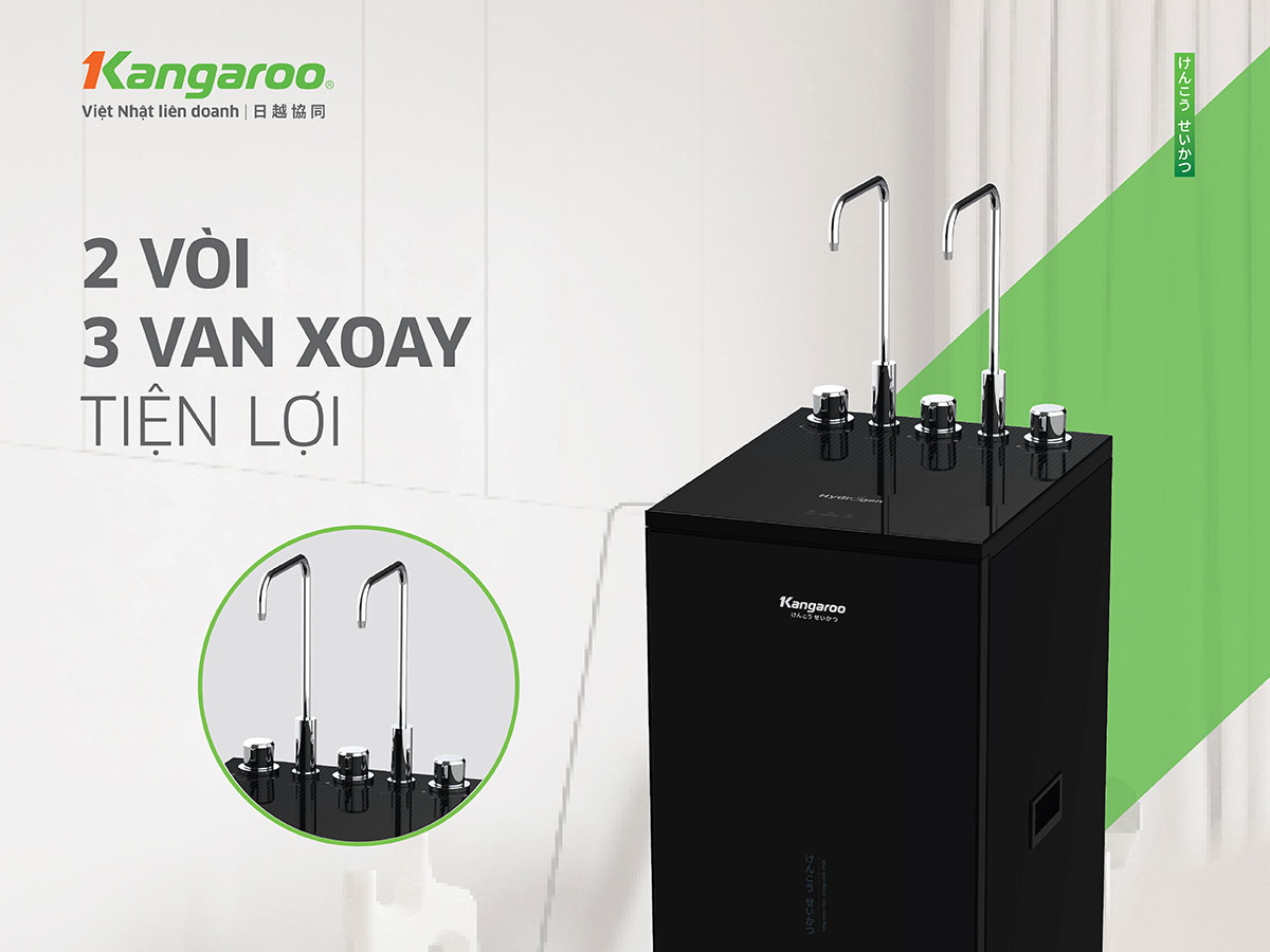 Máy lọc nước nóng lạnh Hydrogen Kangaroo KG10A15