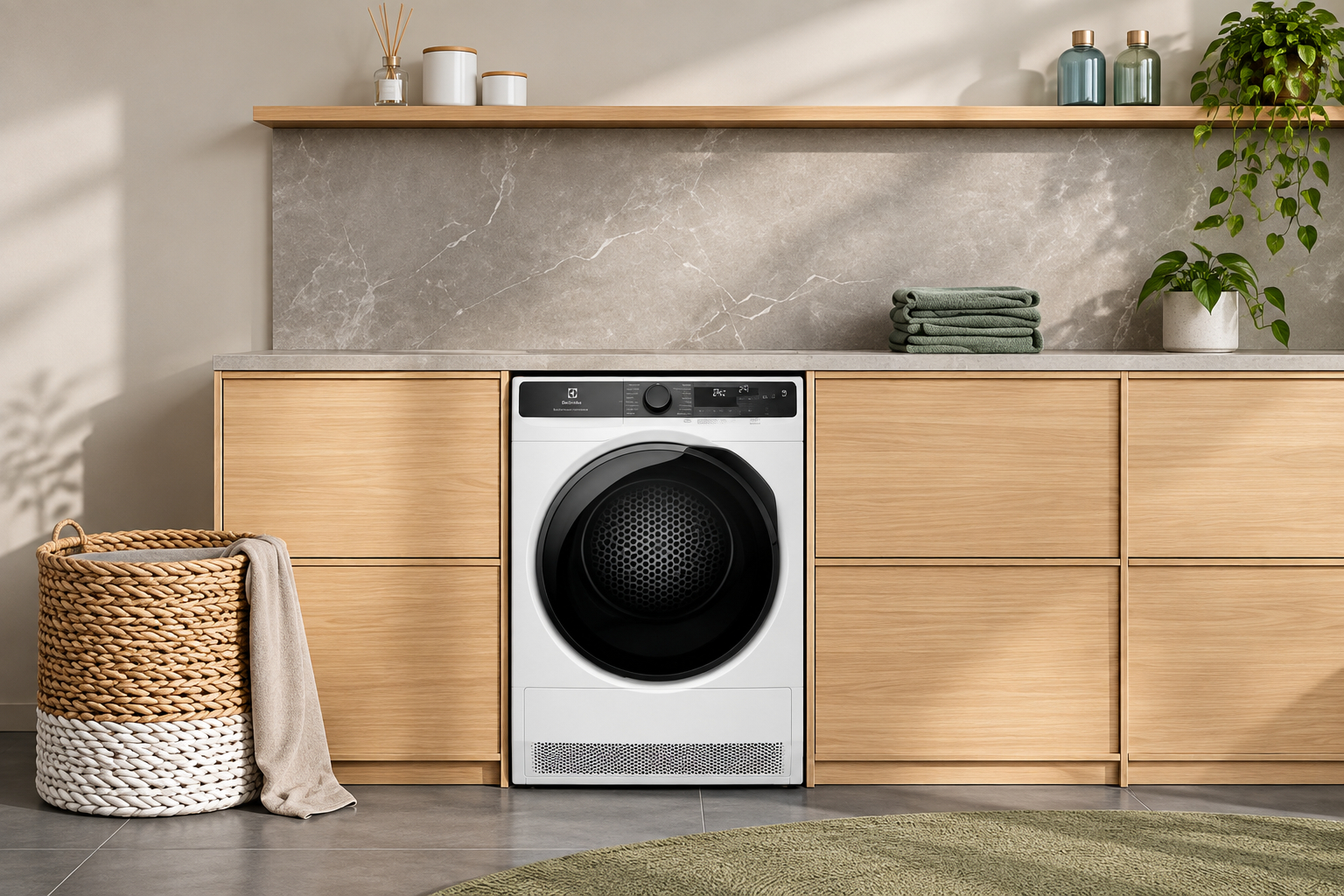 Máy sấy bơm nhiệt Electrolux 8 kg EDH803J5WCR