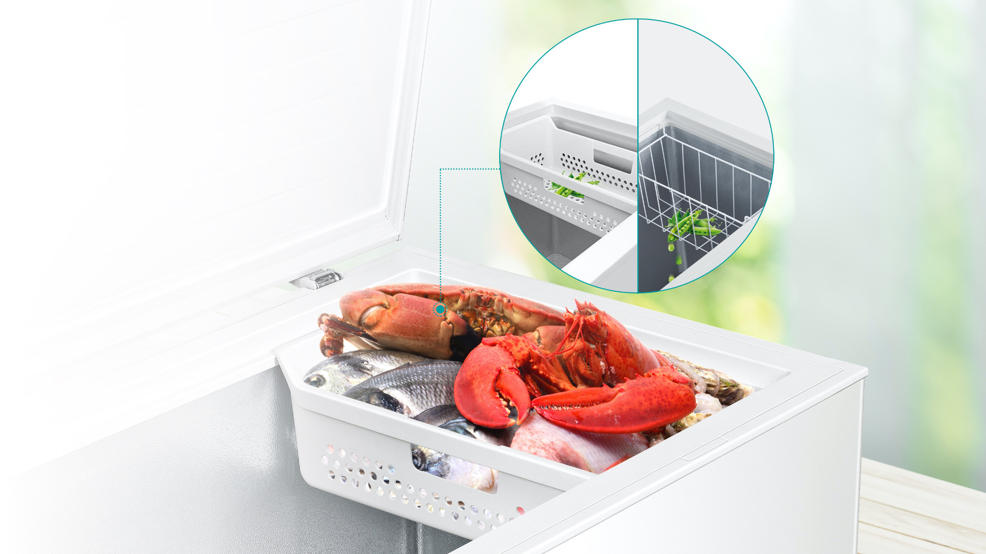 Tủ đông Hisense 300 lít FC380D4EWC1