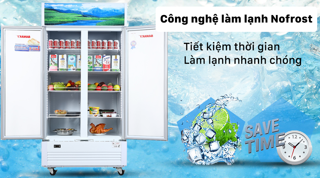 Tủ mát Sanaky 1000 lít VH-1009HP