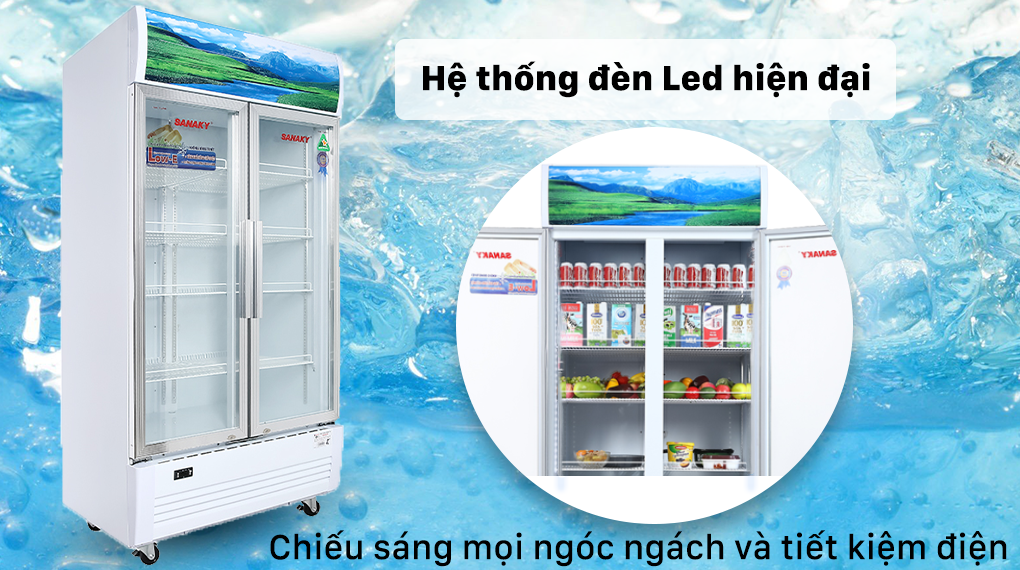 Tủ mát Sanaky 1000 lít VH-1009HP