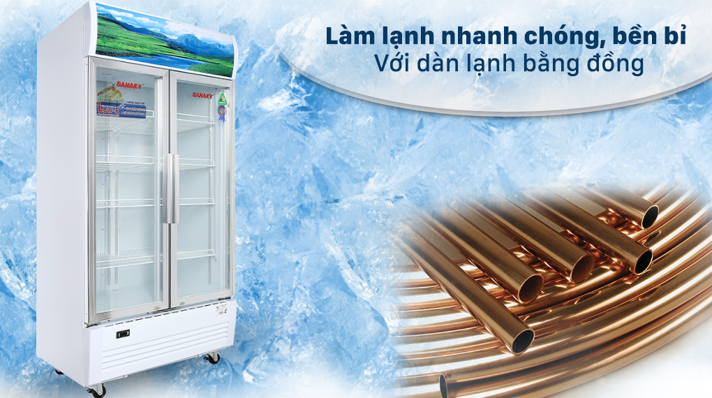 Tủ mát Sanaky 1000 lít VH-1009HP