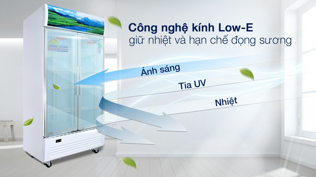 Tủ mát Inverter Sanaky 800 lít VH-1009HP3