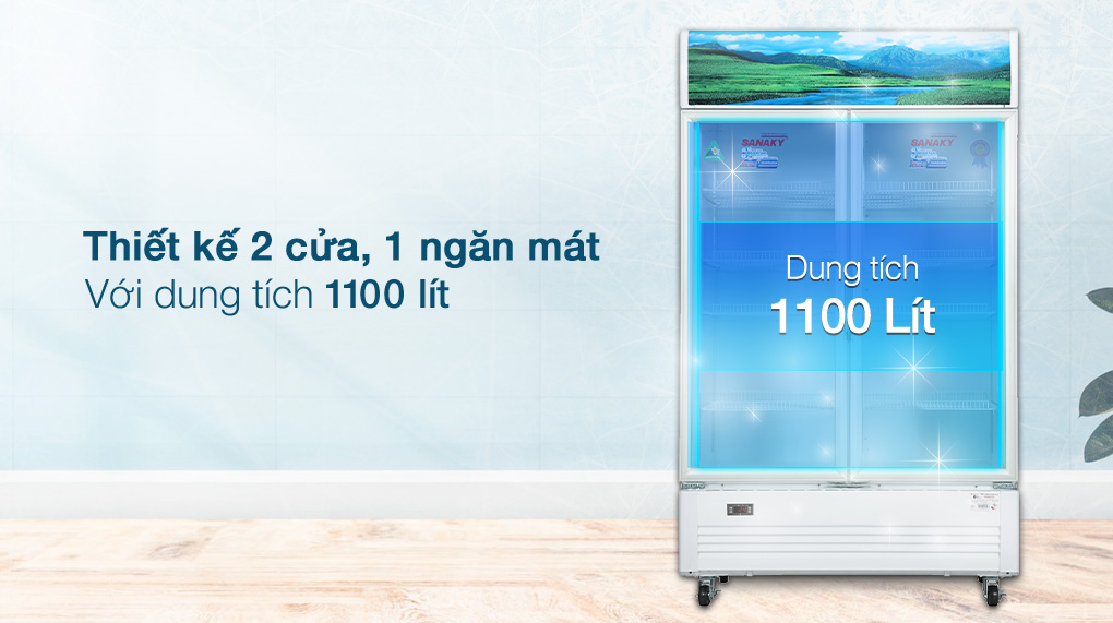 Tủ mát Inverter Sanaky 1000 lít VH-1209HP3